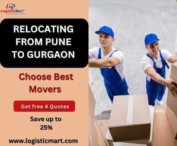 Interstate Moving Plan: Shifting to Gurgaon with Packers and Movers in Pune