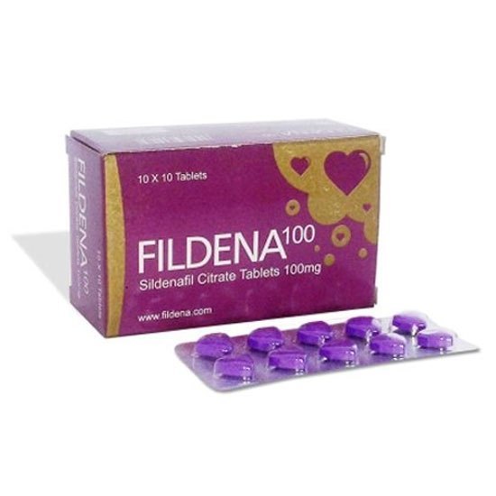 Fildena 100 Mg | Sildenafil 100 Mg | View | Uses | Effects