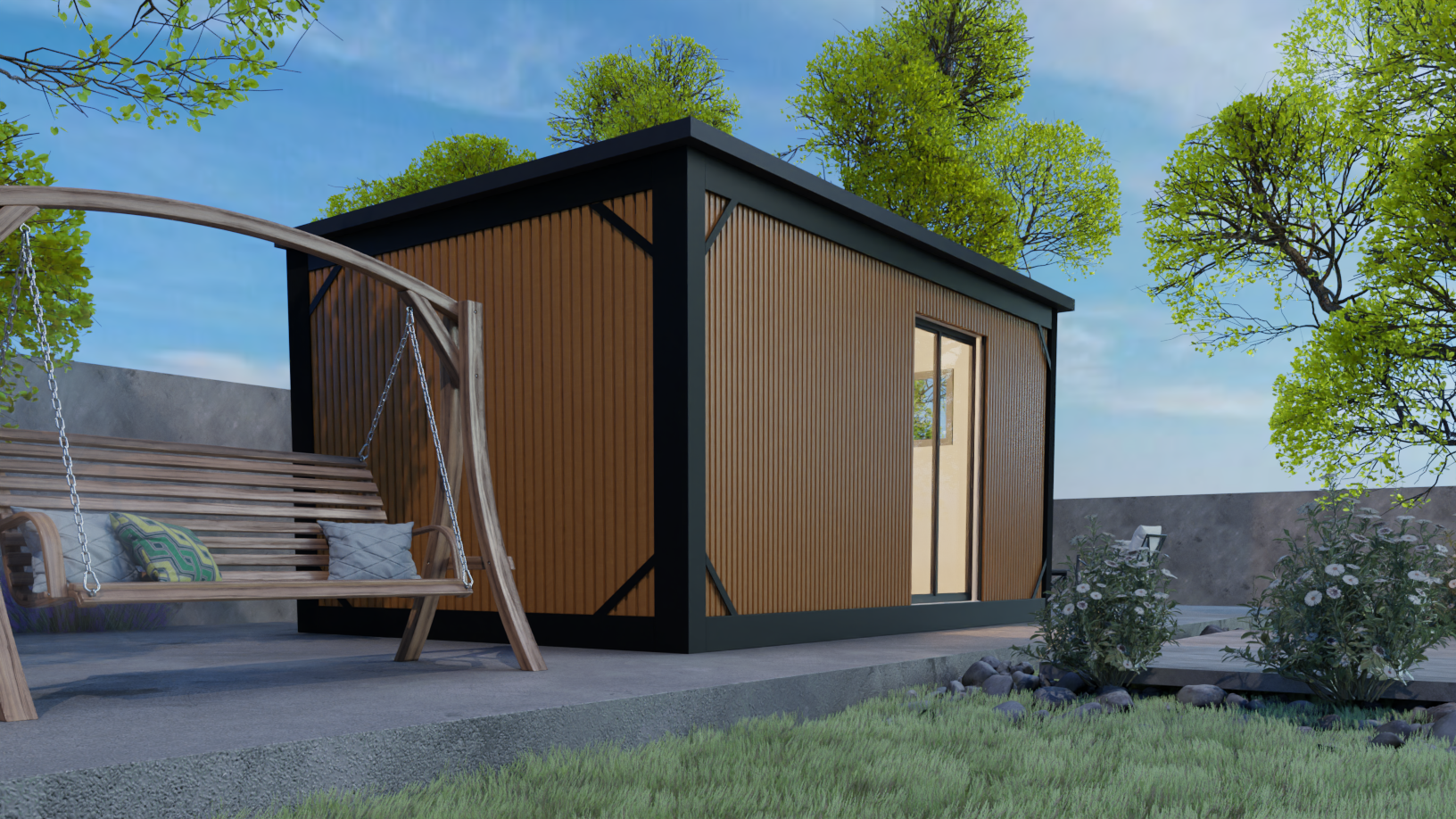 Studio Cabins, Compact 3.5m x 6m Granny Flat/Cabin Melbourne