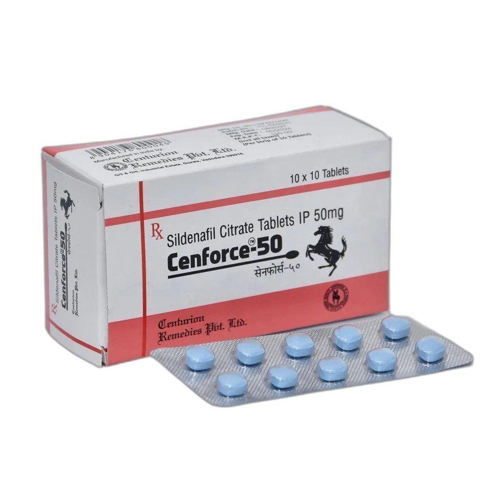 Cenforce 50 Mg | Sildenafil Citrate | It's Precautions | Uses